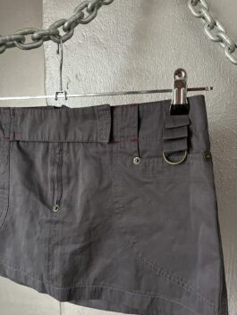 Vintage mini skirt grey
