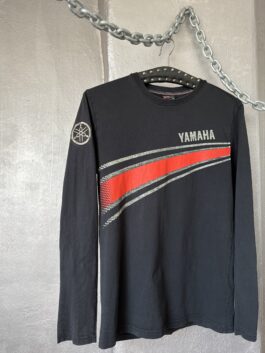 Vintage Yamaha longsleeve shirt black red