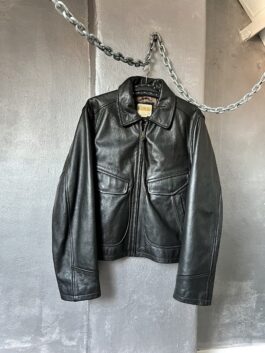 Vintage Replay oversized real flying jacket dark brown