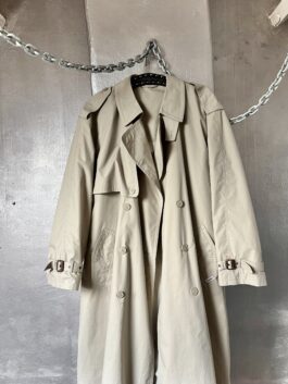 Vintage oversized trenchcoat beige