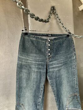 Vintage Dolce & Gabbana capri denim pants